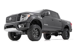 Nissan Titan Suspension Lift Kit - Rough Country - Rough Country 6-inch - '17-'24